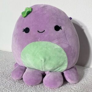 5/$35 Squishmallows Purple Green Violet The Octopus Plush  Toy Stuffed Animal